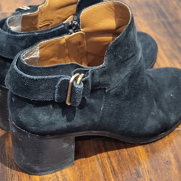 2/$50 🏷 Sarto Suede and Leather Booties Size 8.5 - Picture 4 of 5